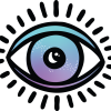woke eye circle logo